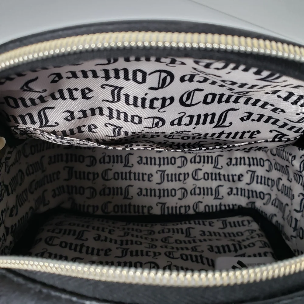 Juicy Couture Licorice Heritage Mini Backpack Crown Heart Logo